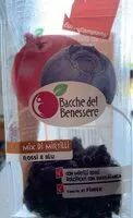 Mängden socker i Bacche del benessere mix di mirtilli rossi e blu