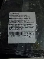 Mängden socker i Arachidi Dorate Salate