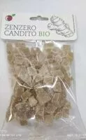 Mängden socker i Zenzero candito bio