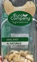 Mängden socker i Anacardi al naturale