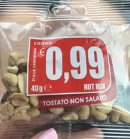 Mängden socker i Nut Mix