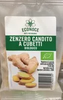 Mängden socker i Zenzero candito a cubetti biologico