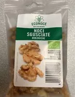 Mängden socker i Noci Sgusciate Biologiche