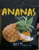 Mängden socker i Ananas essiccato