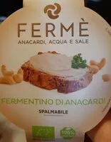 Mängden socker i Fermentino di anacardi