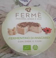 Mängden socker i Fernmentino di anacardi con erbe e fiori