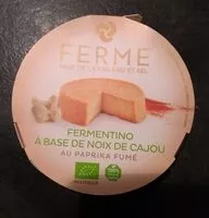 Mängden socker i Fermentino à base de noix de cajou