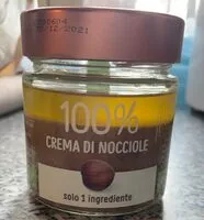 Mängden socker i Haselnusscreme Crema di nocciole