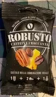 Mängden socker i ROBUSTO caffeina croccante