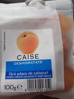 Mängden socker i Caise deshidratate