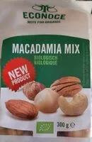 Mängden socker i Macadamia mix