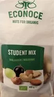 Mängden socker i Student mix