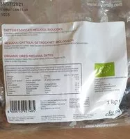 Mängden socker i Datteri