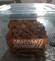 Mängden socker i Croccanti mandorle tostate e salate
