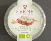 Mängden socker i Fermentino a base de noix de cajou