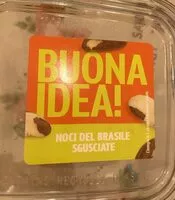Mängden socker i Noci del Brasile Sgusciate