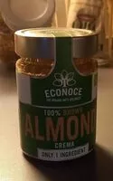 Mängden socker i Brown Almond crema