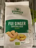 Mängden socker i Fiji ginger