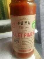 Mängden socker i Sauce ail et piment