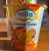 Mängden socker i Yogurt Mila Mango e Passion Fruit