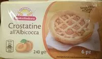 Mängden socker i Crostatine all'Albicocca