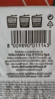Mängden socker i Crostatine alla crema cacao