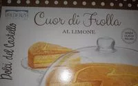 Mängden socker i Cuor di frolla al limone