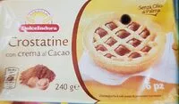 Mängden socker i Crostatine con crema di cacao