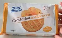 Mängden socker i Crostatine all'albicocca