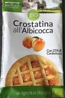 Mängden socker i Crostatina all'Albicocca