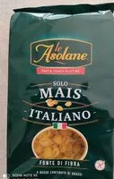 Mängden socker i Pasta senza glutine solo mais