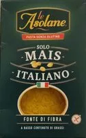 Mängden socker i Pasta senza glutine