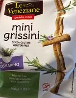 Mängden socker i Mini grissini