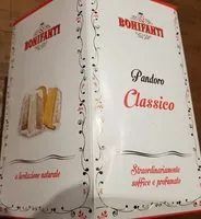 Mängden socker i Pandoro Classico 1KG. Bonifanti