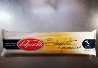 Mängden socker i italpasta