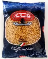 Mängden socker i Chifferini lisci