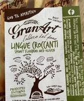 Mängden socker i Lingue croccanti olive