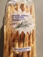 Mängden socker i Gressins rubatà au romarin