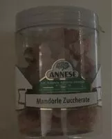 Mängden socker i Mandorle zuccherate