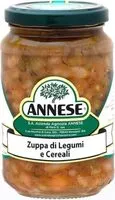 Mängden socker i Zuppa di legumi e cereali
