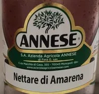Mängden socker i Nettare di Amarena