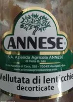 Mängden socker i Vellutata di lenticchie