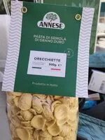 Mängden socker i Orecchiette