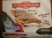 Mängden socker i Uova senza uso di antibiotici