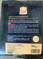Mängden socker i Lievito istantaneo baking