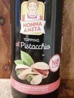 Mängden socker i Topping al pistacchio