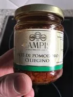 Mängden socker i Pate di pomodoro ciliegino