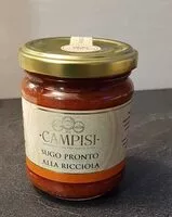 Mängden socker i Sugo pronto alla ricciola