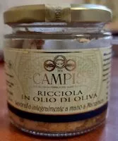 Mängden socker i Ricciola in Olio di Oliva