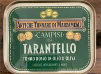 Mängden socker i Tonno rosso in olio d’oliva